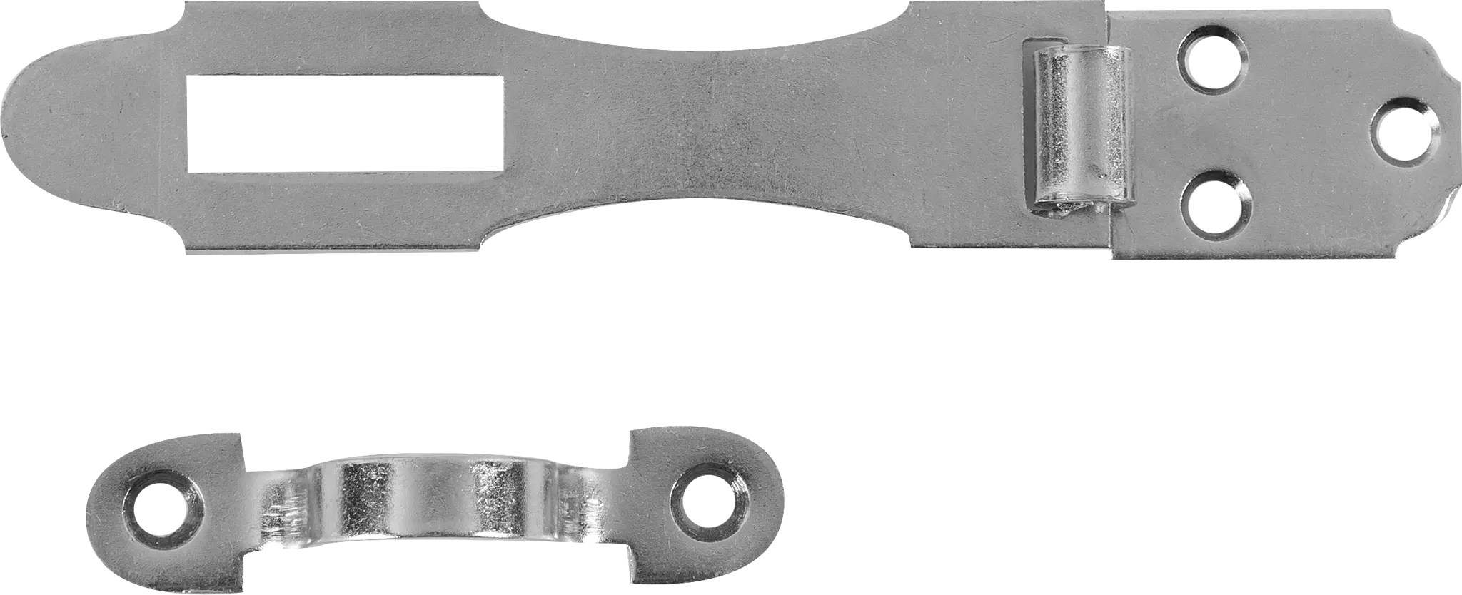 Накладка для навесного замка 90 мм навеска gah alberts оцинкованная с проушиной для навесного замка 25x70 мм
