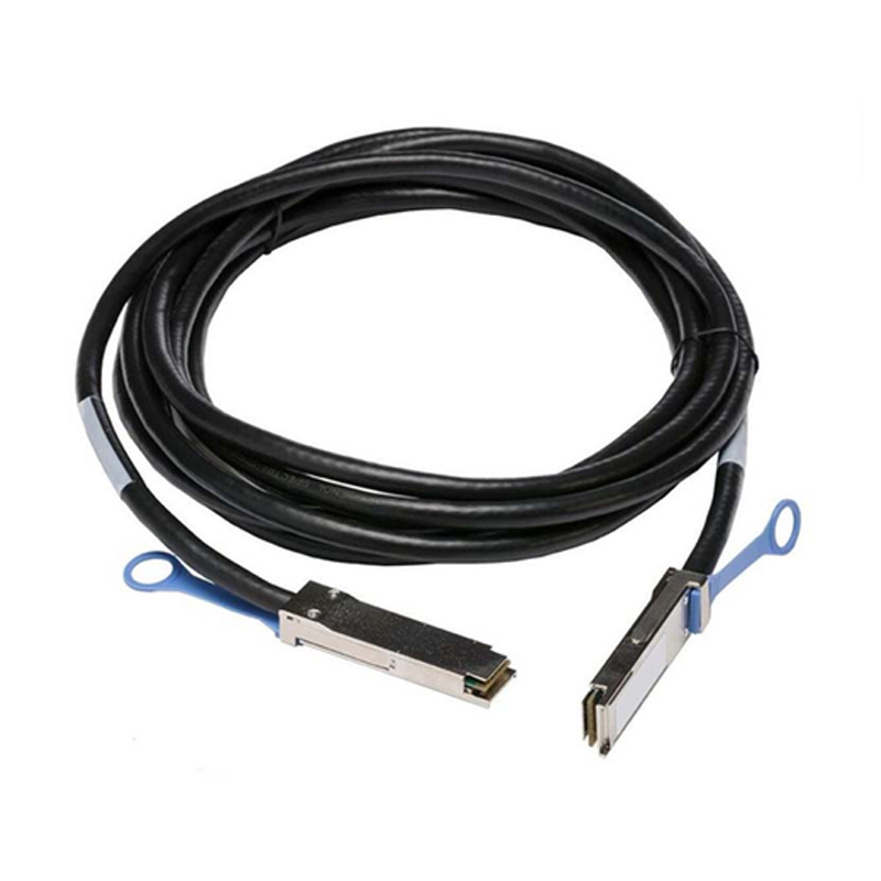 Кабель Fibertrade SFP+ - SFP+ вилка-вилка 3м (FT-QSFP+CabP-AWG26-3-HW) черный