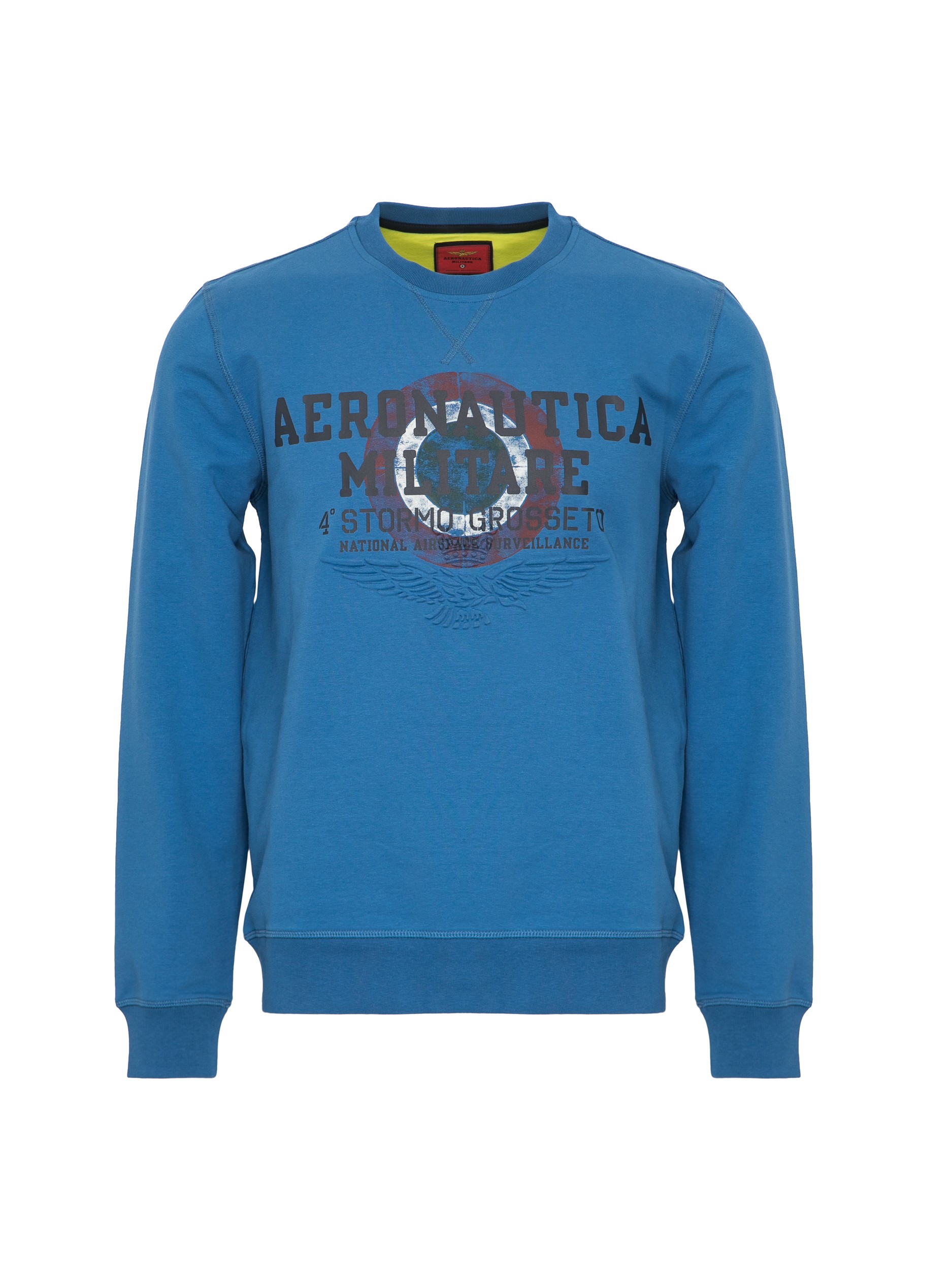 

Свитшот мужской Aeronautica Militare FE1676F419 голубой 52 RU, FE1676F419