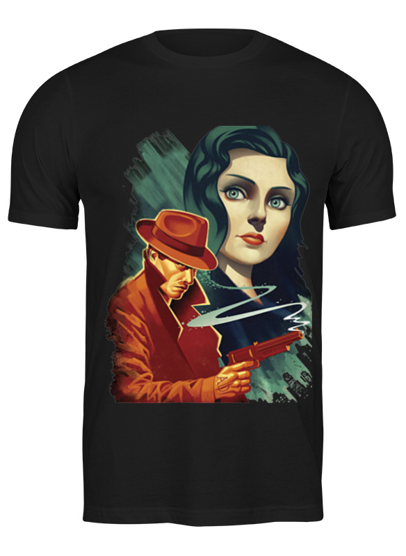 

Футболка мужская Printio Bioshock черная L, Черный, Bioshock