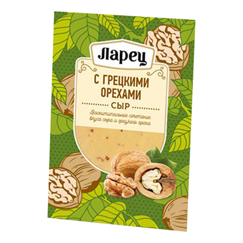 

Сыр полутвердый Ларец с грецким орехом 50% 125 г