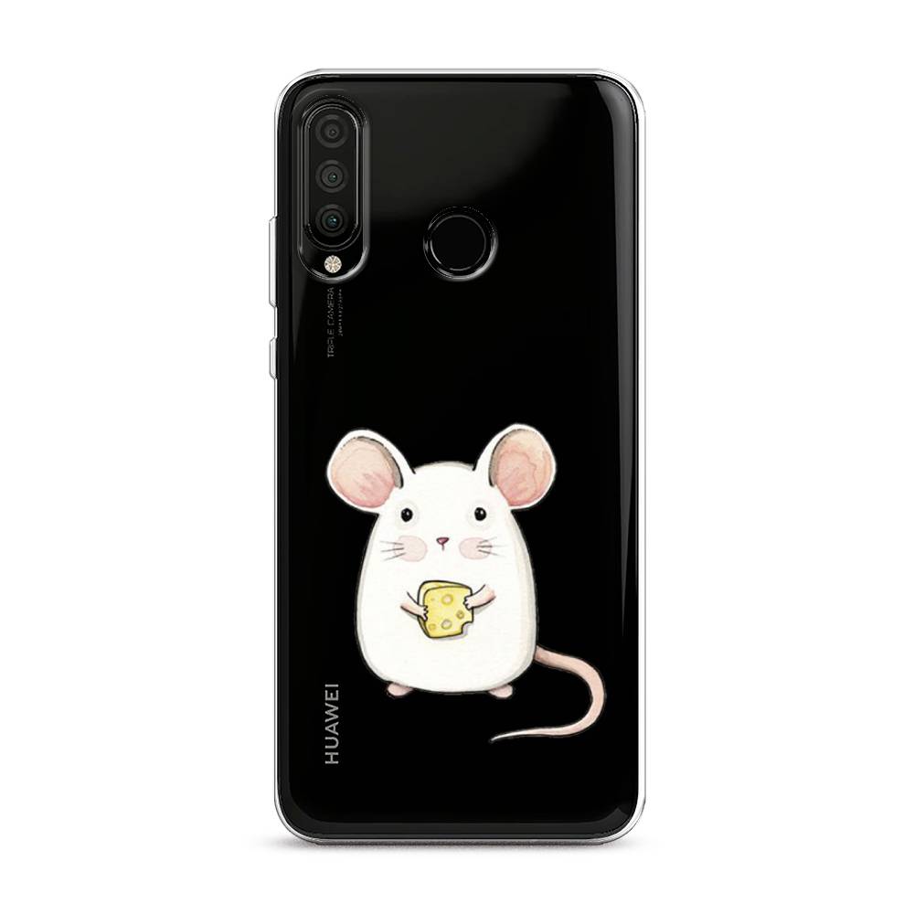 

Чехол Awog на Honor 20 Lite 2020 "Мышка", Белый;розовый;прозрачный, 611250-1