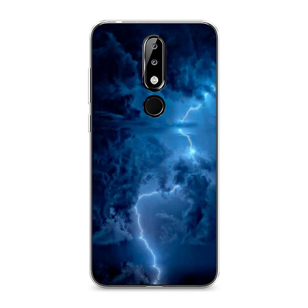 

Чехол Awog на Nokia 5.1 Plus (X5) / Нокиа 5.1 Plus (X5) "Молния", Синий, 121950-4