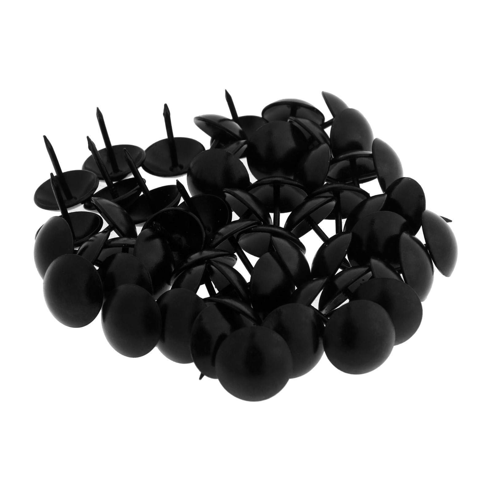 Гвозди декоративные ТУНДРА 9938789, 19х22 мм, цвет черный, в упаковке 200 шт крючки декоративные дерево с карманом