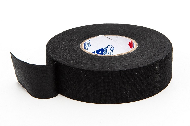 Хоккейная лента для клюшек IB Hockey Tape 25мм х 18м черная для крюка