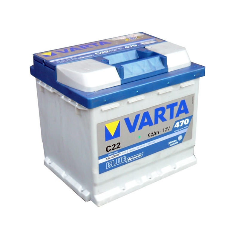 

552400047_аккумуляторная батарея! BLUE DYNAMIC 19.5/17.9 евро 52Ah 470A 207/175/190\