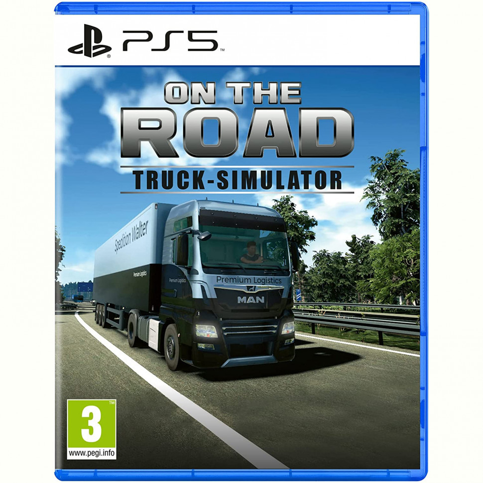 Игра On The Road: Truck Simulator для PS5 (Англ.версия )