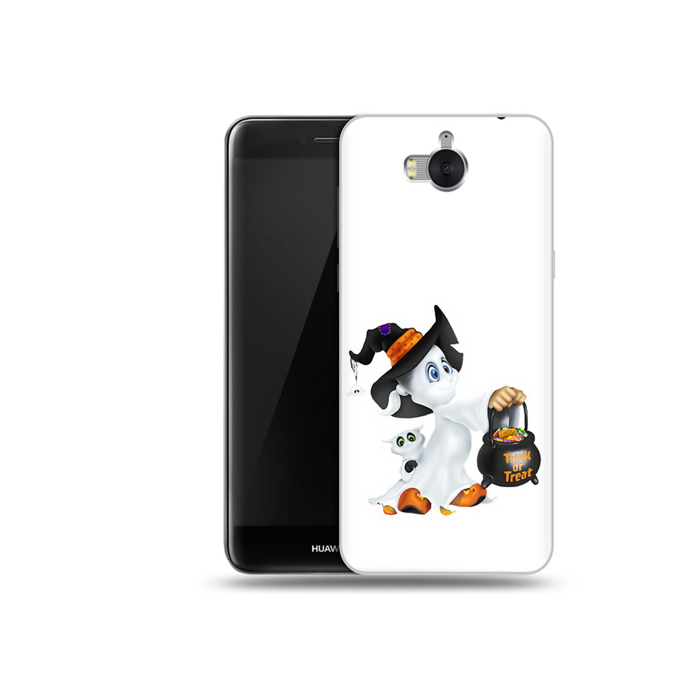 

Чехол MyPads Tocco для Huawei Y5 Маленький призрак (PT91582.58.113), Прозрачный, Tocco
