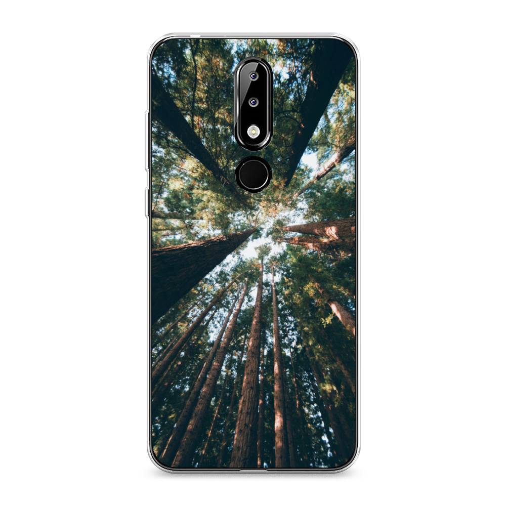 

Чехол Awog на Nokia 5.1 Plus (X5) / Нокиа 5.1 Plus (X5) "Лес 18", Зеленый;коричневый, 121950-4