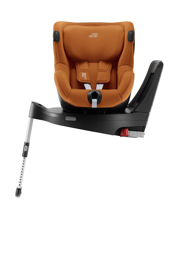 фото Автокресло britax roemer dualfix isense гр. 0+/1 golden cognac + база flex base isense britax romer