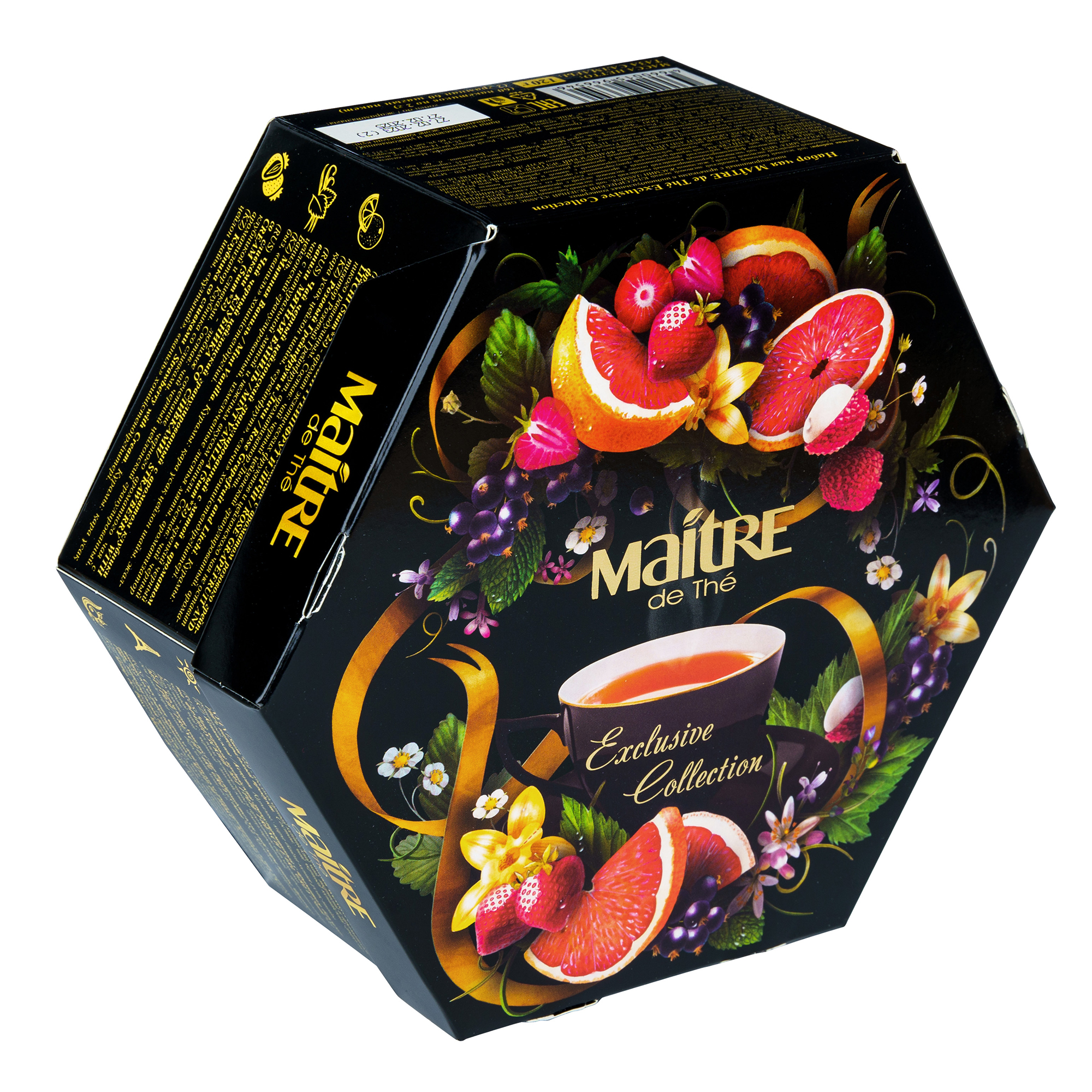 Набор чая Maitre de the exclusive collection 12 вкусов 120 г 1223₽