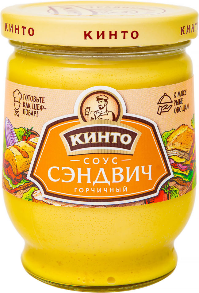

Соус горчичный Кинто сэндвич 240 мл