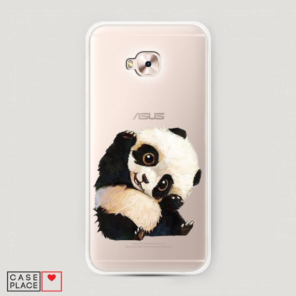 фото Чехол awog "большеглазая панда" для asus zenfone 4 selfie pro zd552kl