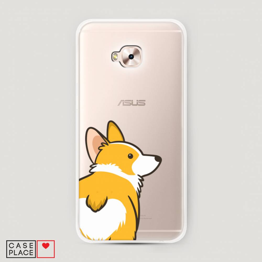 фото Чехол awog "корги следуй за мной" для asus zenfone 4 selfie pro zd552kl