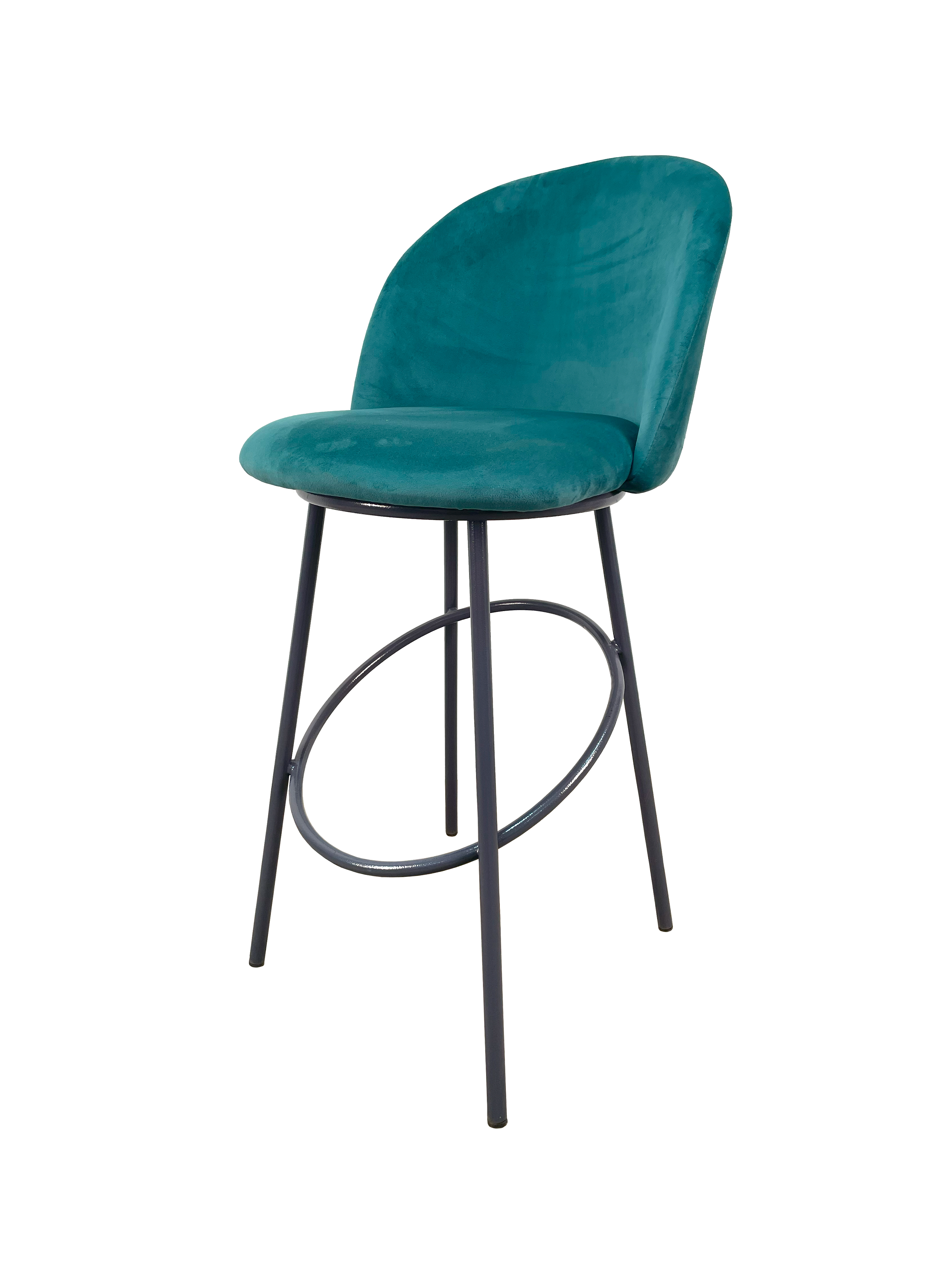 Стул M-GROUP Полубарный аквамарин серые ножки 5560₽