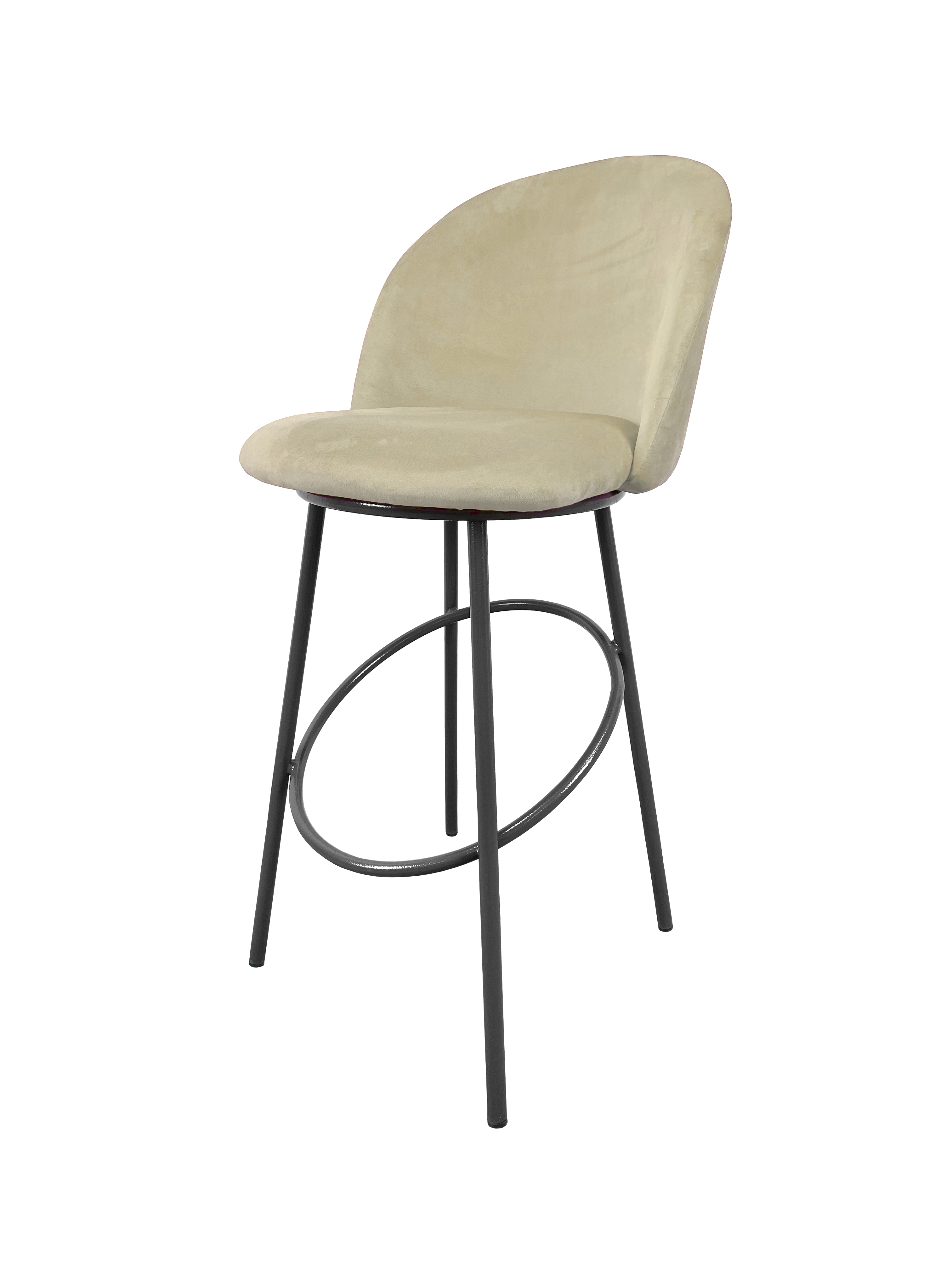 Стул M-GROUP Полубарный бежевый серые ножки 5560₽