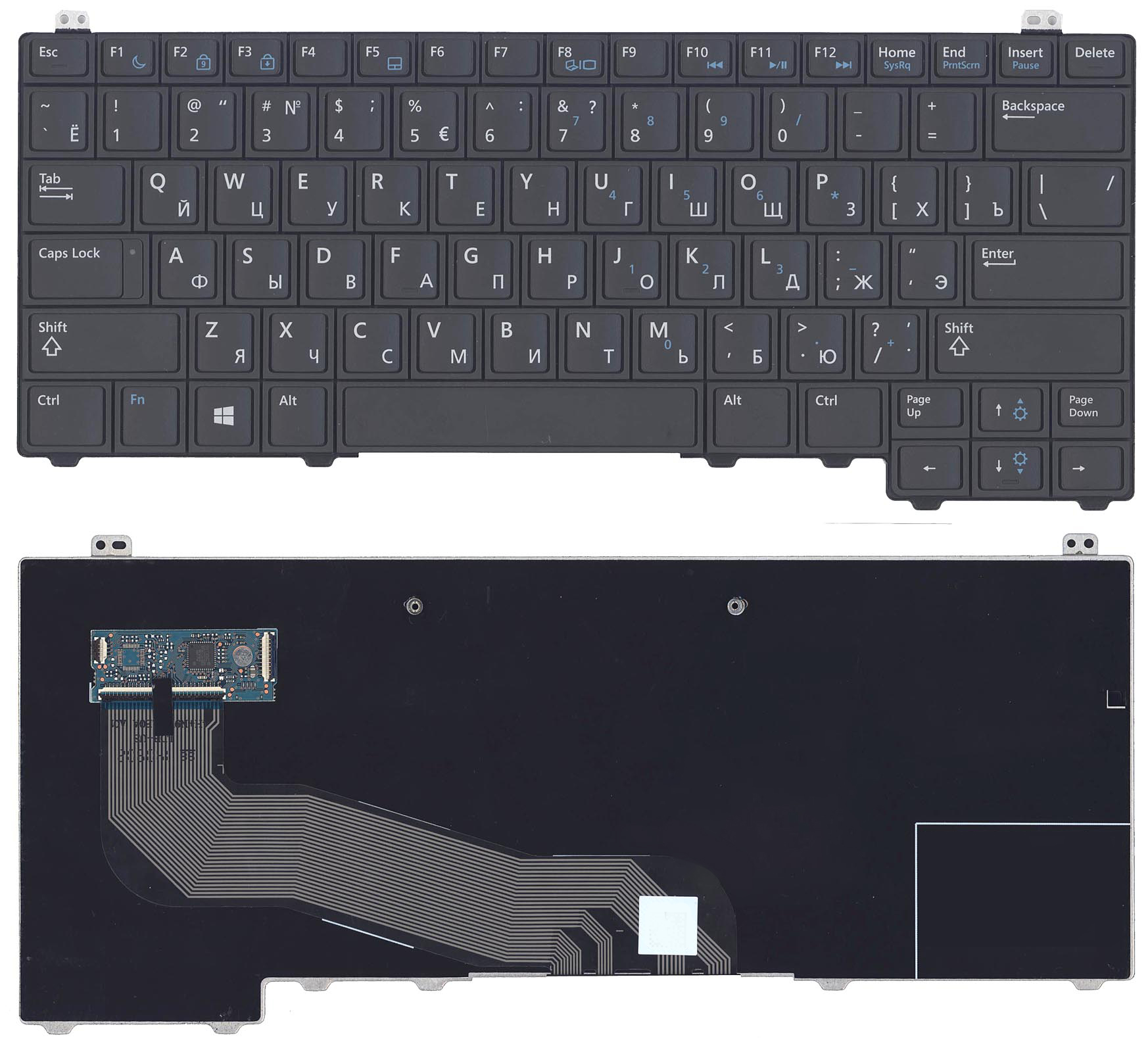 

Клавиатура для ноутбука Dell latitude E5440 черная
