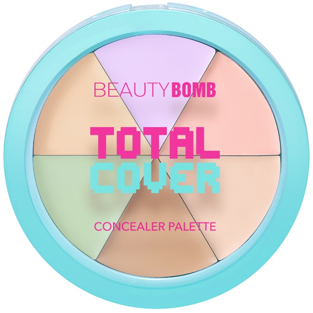 Палетка консилеров Beauty Bomb Total cover, тон 01 note cosmetics консилер жидкий маскирующий защитный 06 conceal