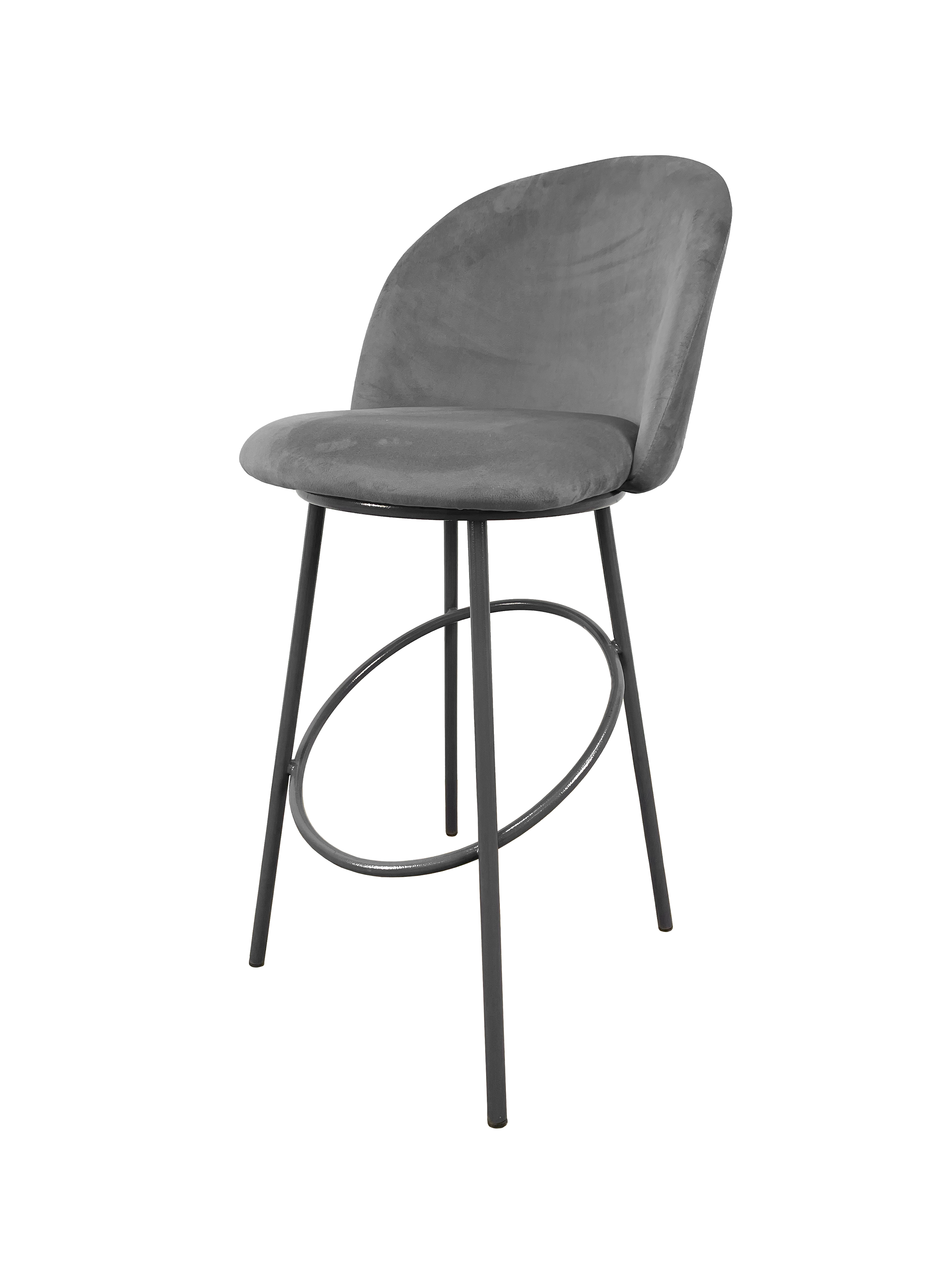 Стул M-GROUP Полубарный серый серые ножки 5560₽