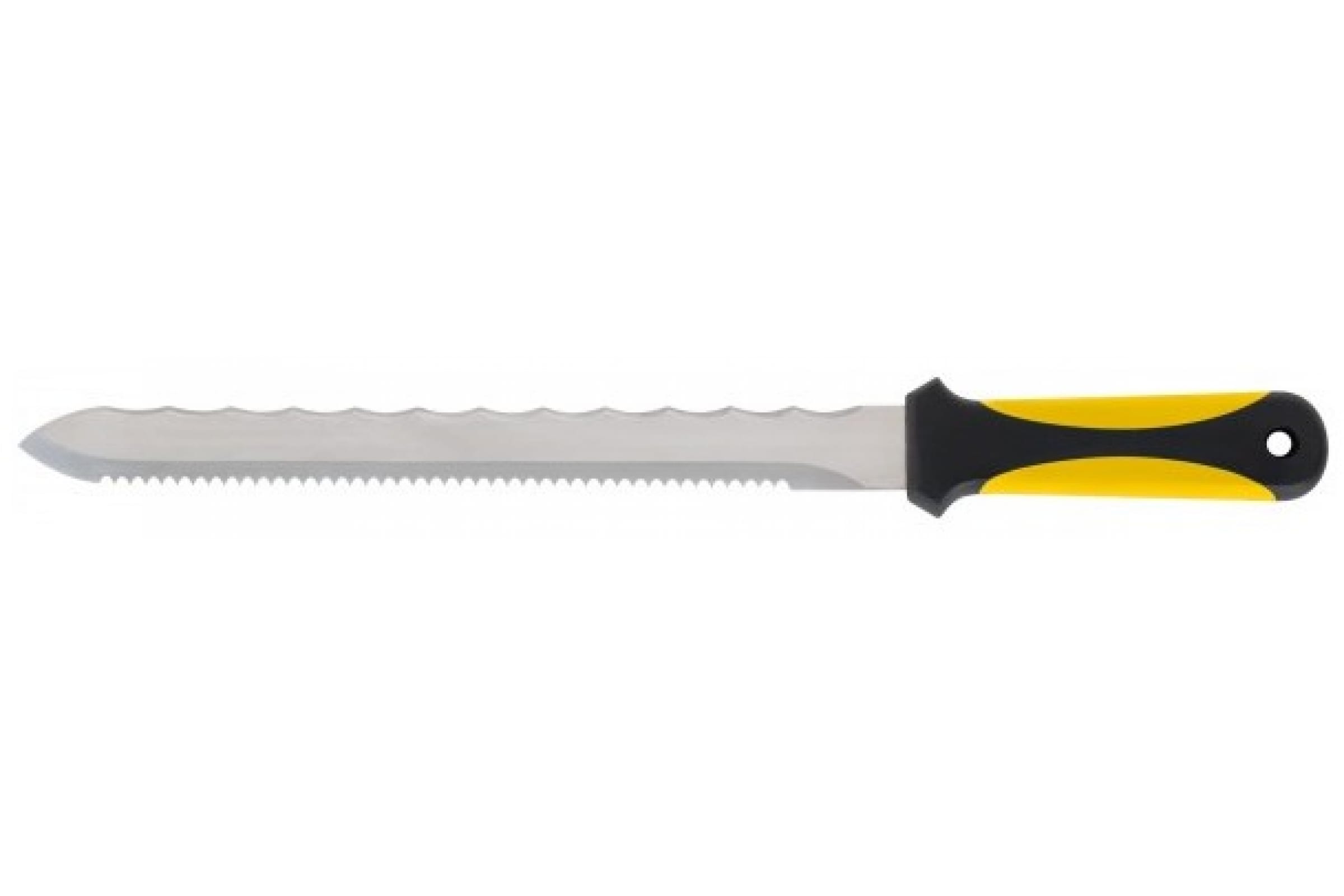 фото Fit нож для резки теплоизоляционных плит, двустороннее лезвие 240х27 мм, нерж.сталь 10636