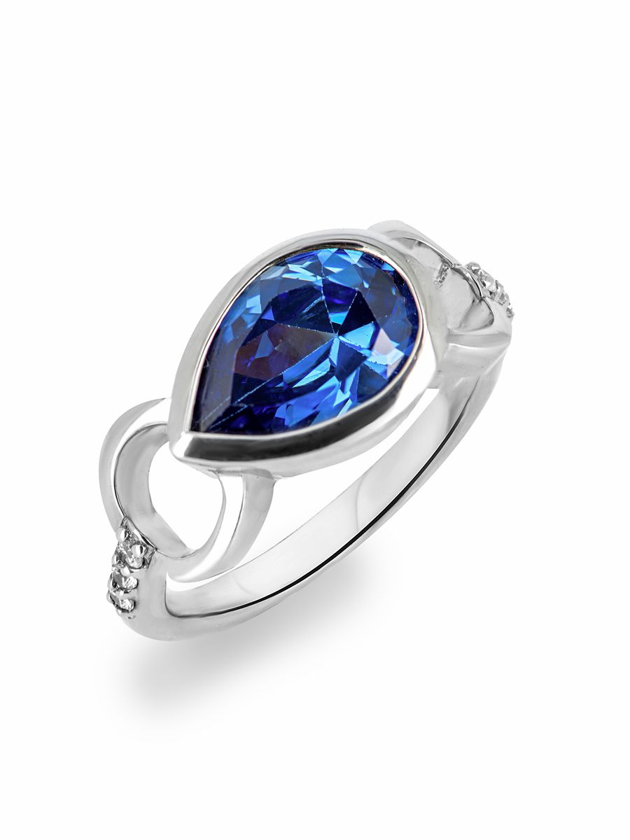 

Кольцо из серебра р. 16 L-Silver 72-КО-AR0653Z, сапфир искусственный\фианит, 72-КО-AR0653Z