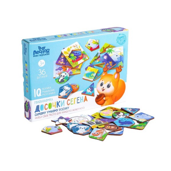 

Досочки Лесная мастерская Сегена Животные К00000070