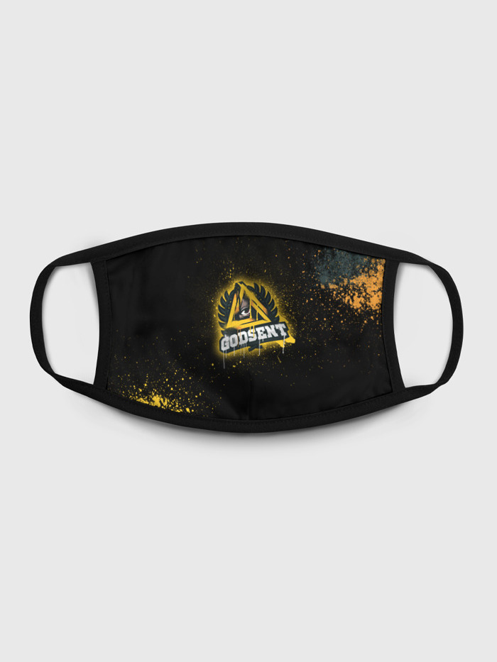 

Многоразовая маска унисекс Burnettie Cs Go Godsent Black Collection, Разноцветный, Cs Go Godsent Black Collection