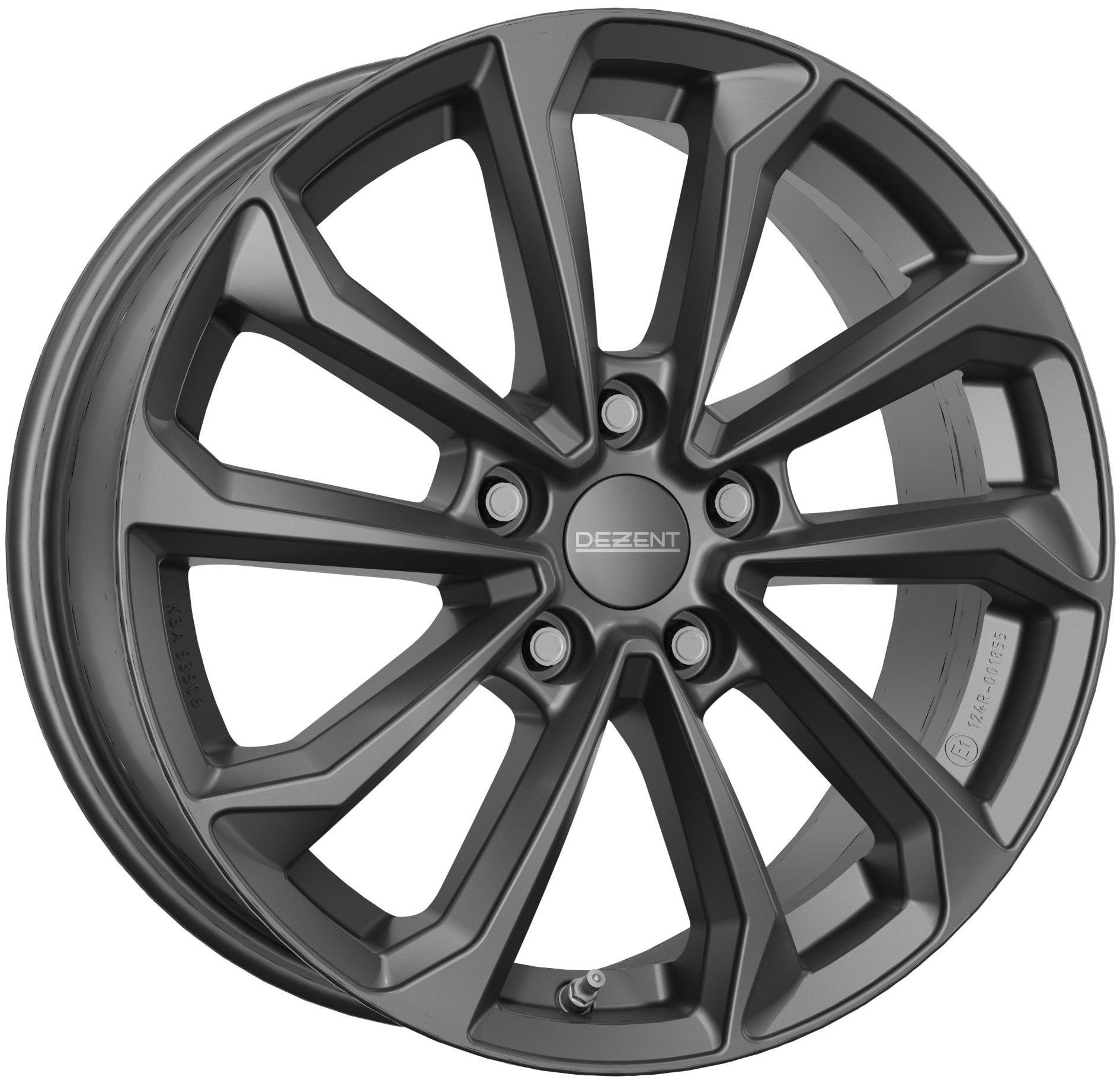 

Колесный диск литой DEZENT KS graphite 7,0x17 5*114,3 ET45 d67,1 Графитовый матовы