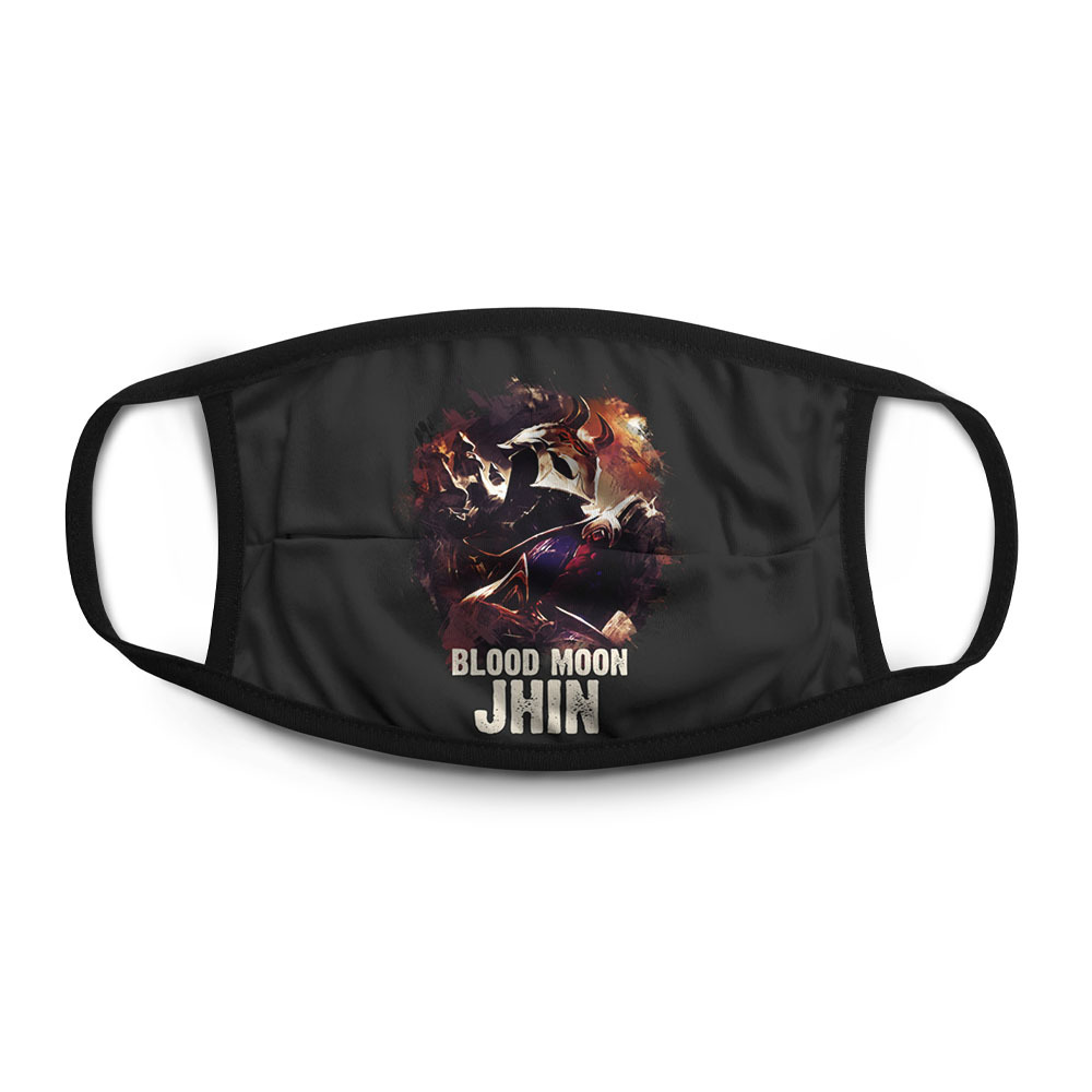 

Многоразовая маска унисекс Burnettie League Of Legends Jhin, Разноцветный, League Of Legends Jhin
