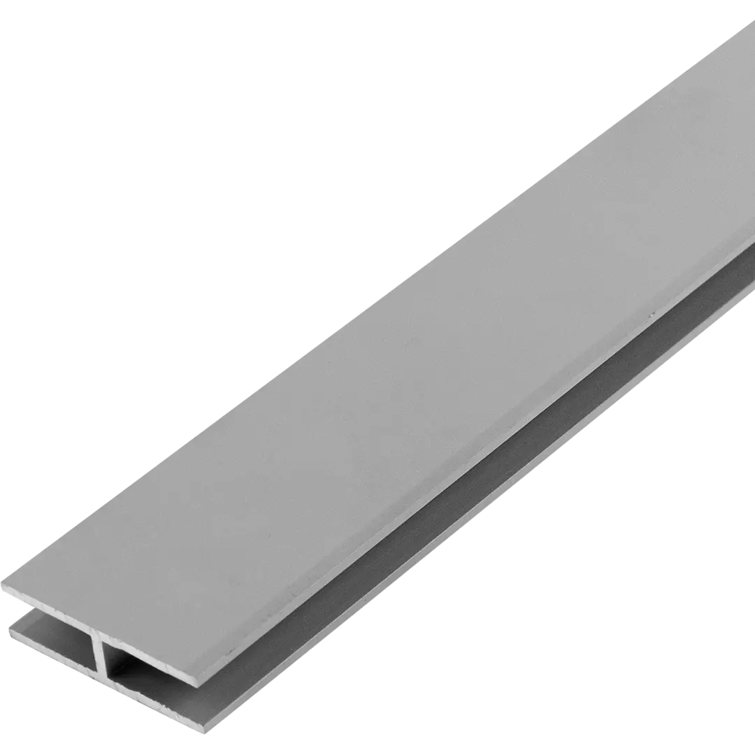 Двутавр алюминиевый 25х8х25х1.5 мм 1 м цвет серебро