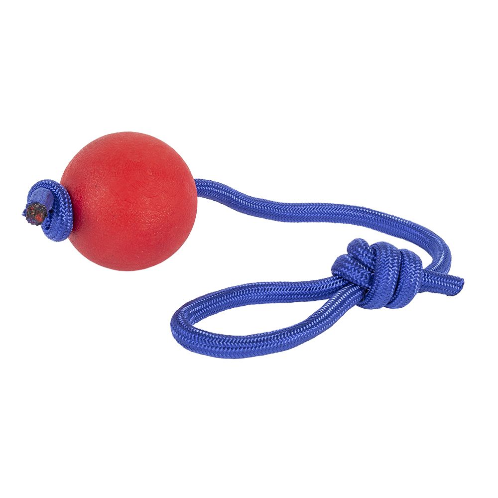 Жевательная игрушка для собак Каскад, красный, 30 см, 1 шт