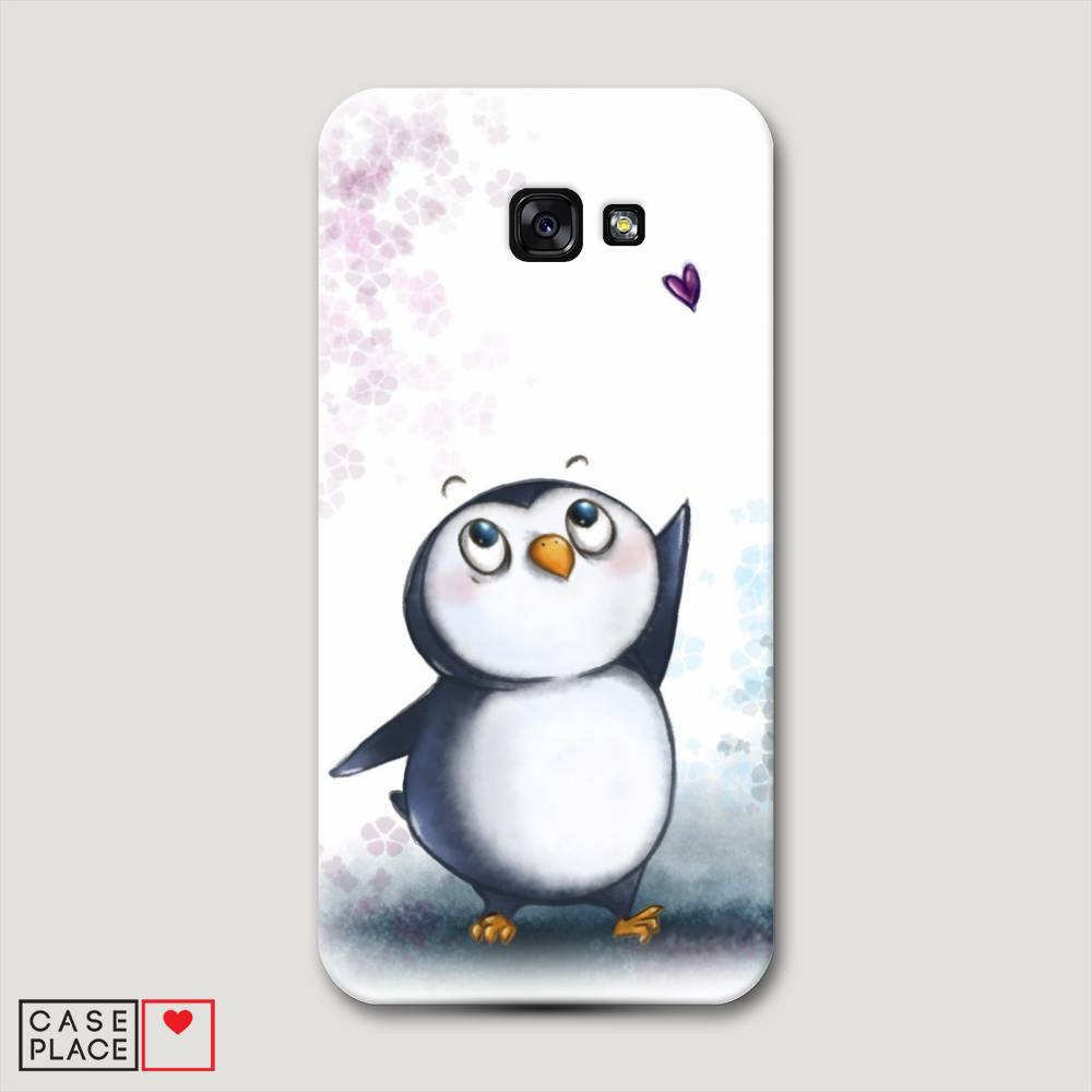 

Чехол Awog "Пингвин и сердечко" для Samsung Galaxy A7 2017, 20920-1