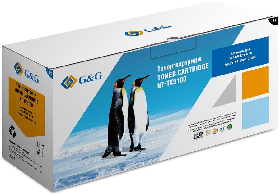 

Картридж для лазерного принтера G&G (NT-TK3100) черный, совместимый