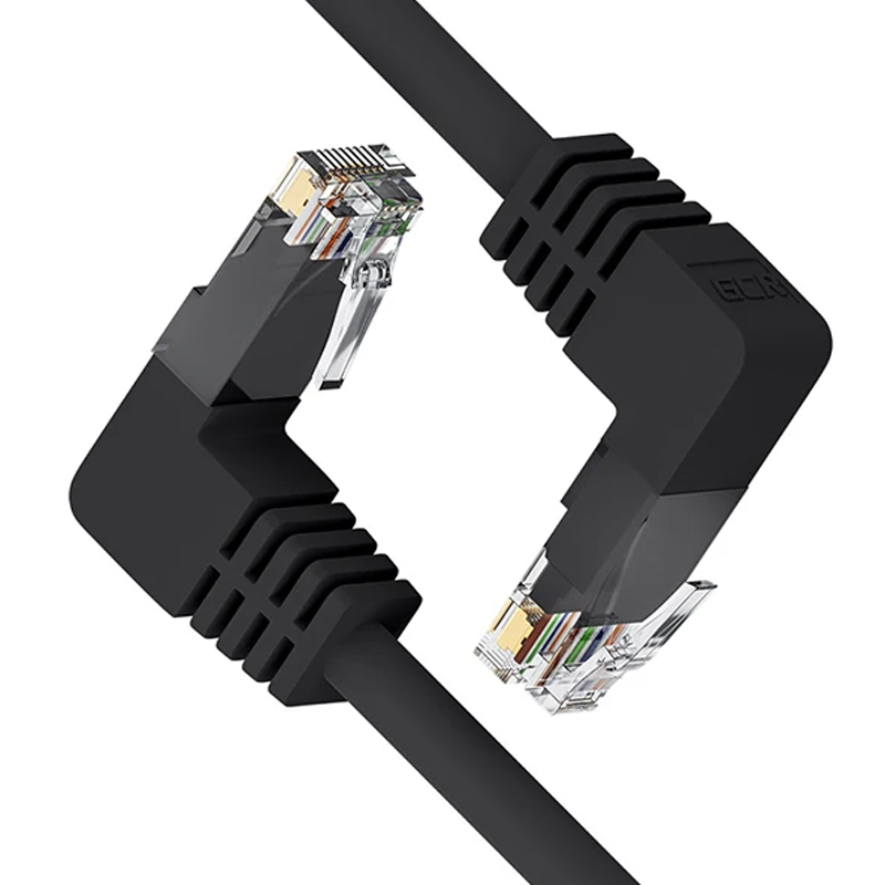 

Патч-корд Green Connection RJ45-RJ45 вилка-вилка 2м (GCR-53936) черный