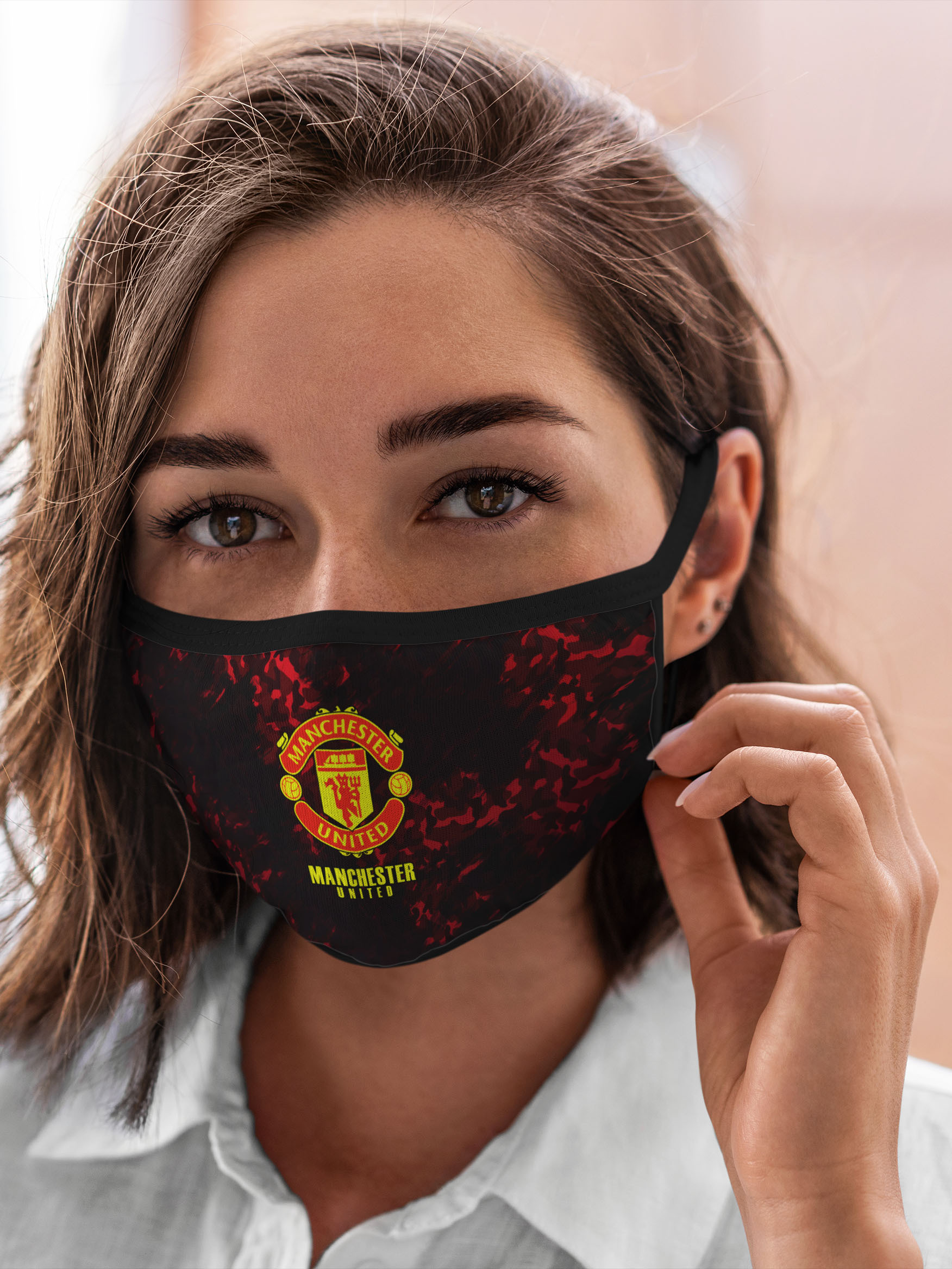 

Многоразовая маска унисекс Burnettie Manchester United, Разноцветный, Manchester United