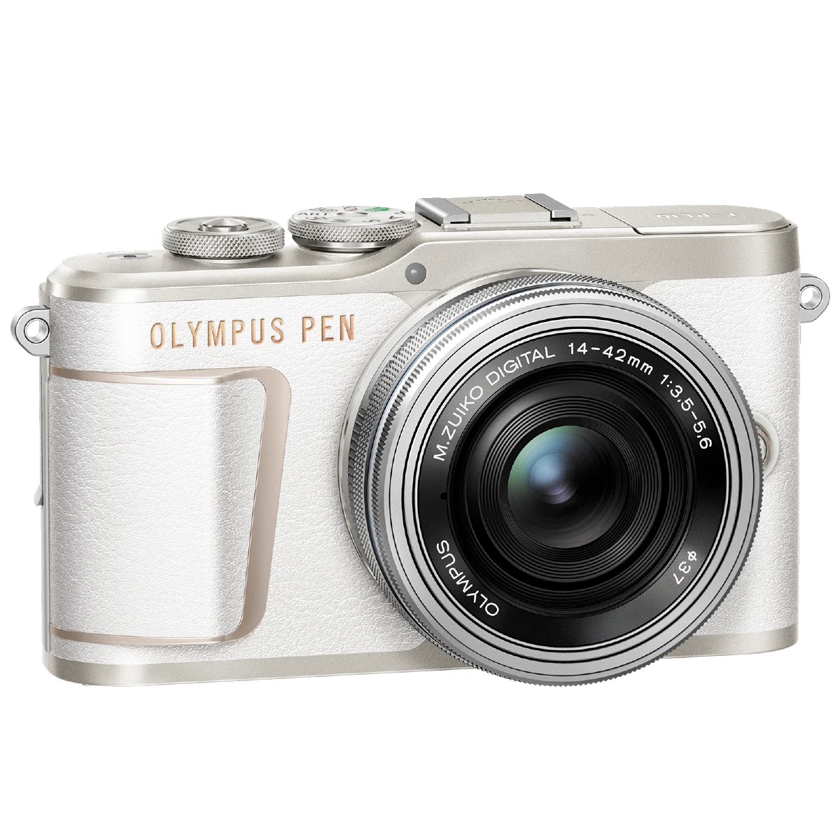 фото Беззеркальный фотоаппарат olympus pen e-pl10 kit 14-42 ez, white