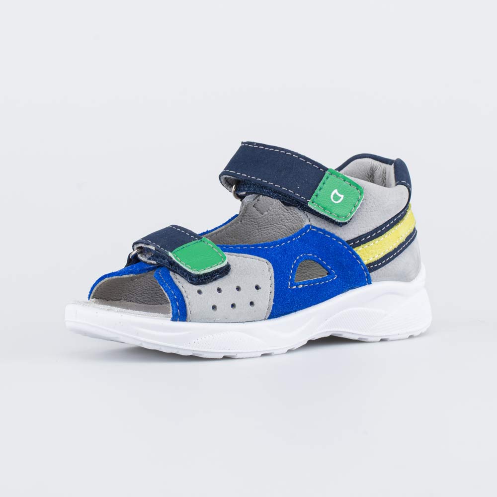 Сандалии детские Котофей 122180-25 цв. синий р.22