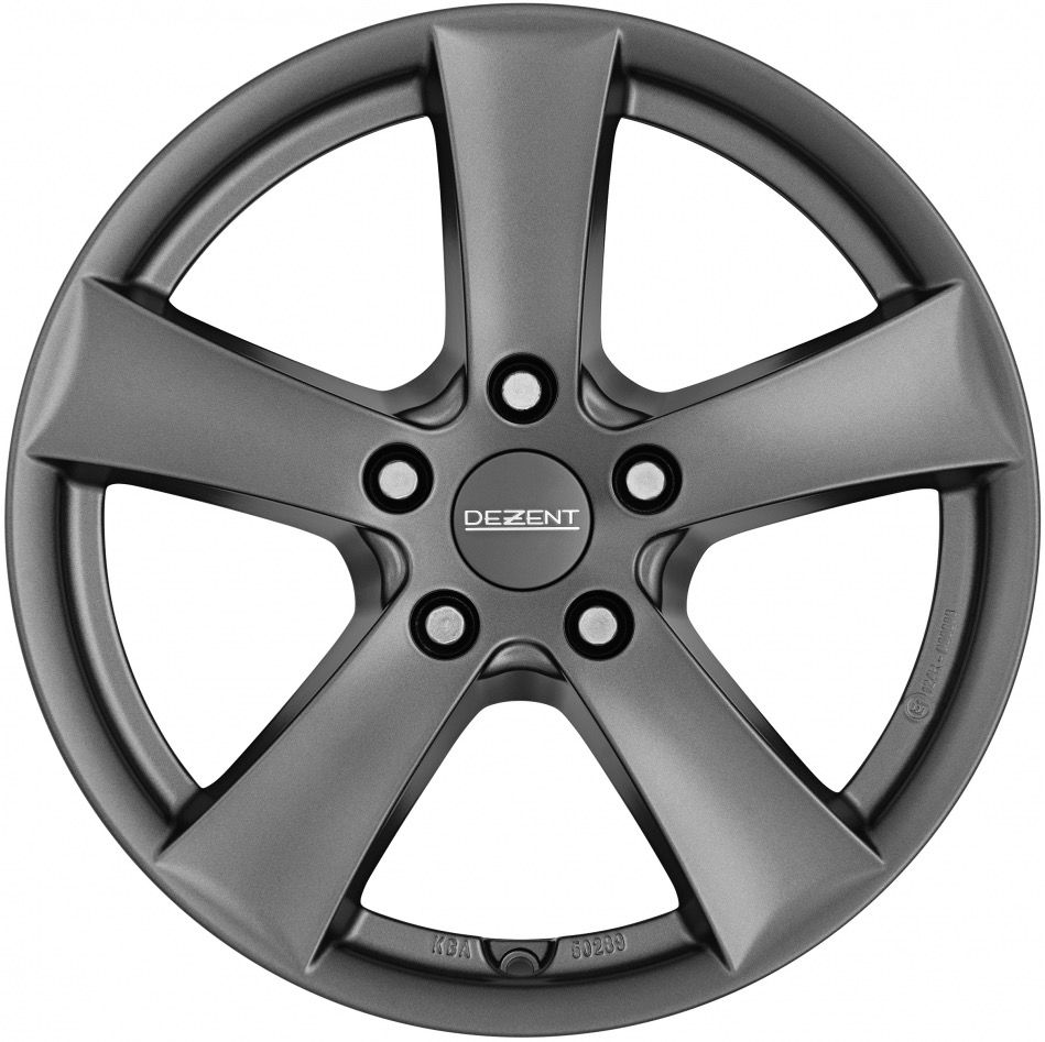 

Колесный диск литой DEZENT TX graphite 6,0x15 5*108 ET46 d63,4 Графитовый матовы, Графит