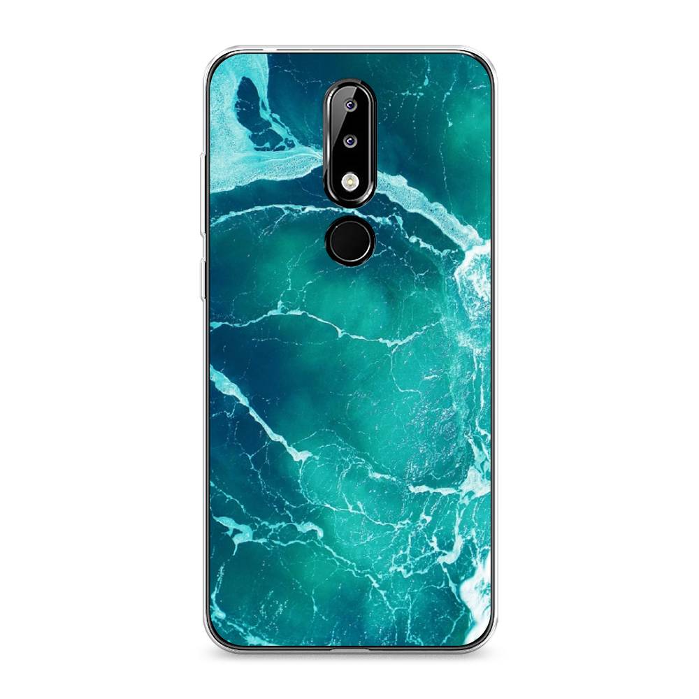 

Чехол Awog на Nokia 5.1 Plus (X5) / Нокиа 5.1 Plus (X5) "Изумрудный океан", Голубой;синий, 121950-4