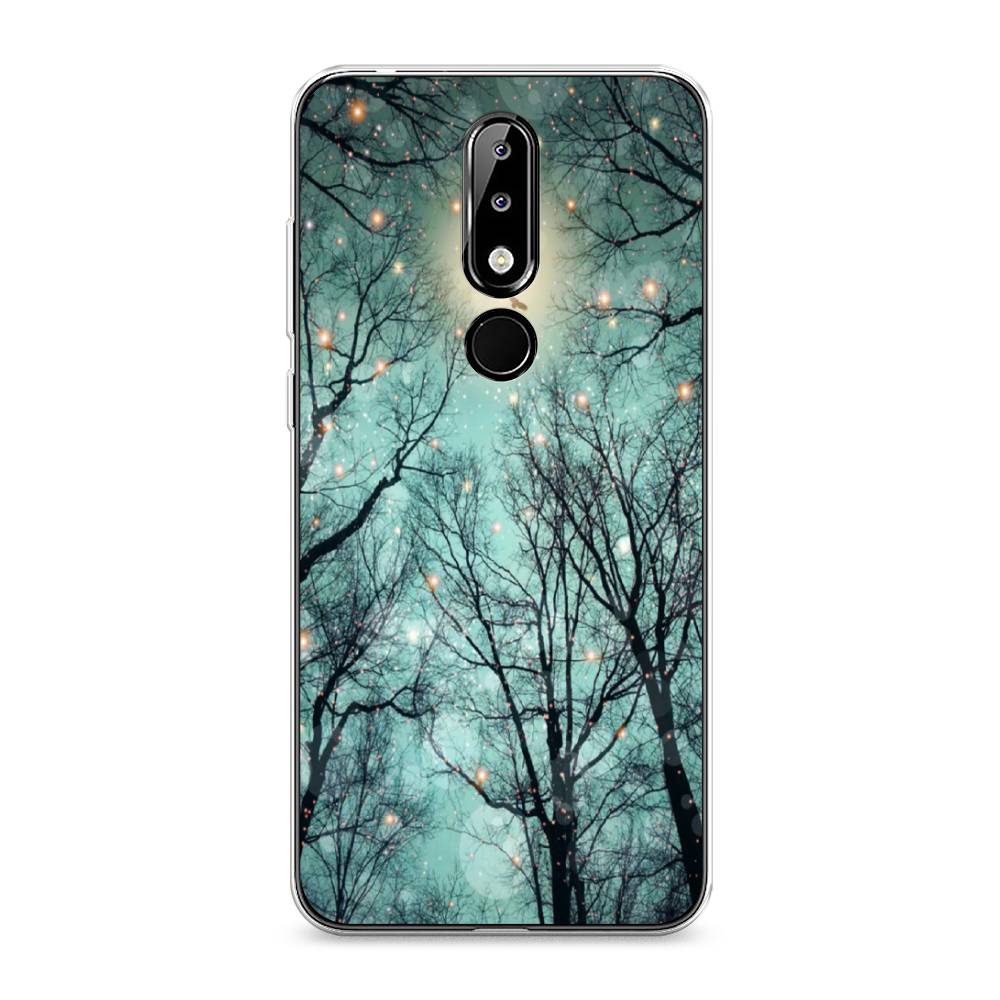 

Чехол Awog на Nokia 5.1 Plus (X5) / Нокиа 5.1 Plus (X5) "Лес в сумерках", 121950-4