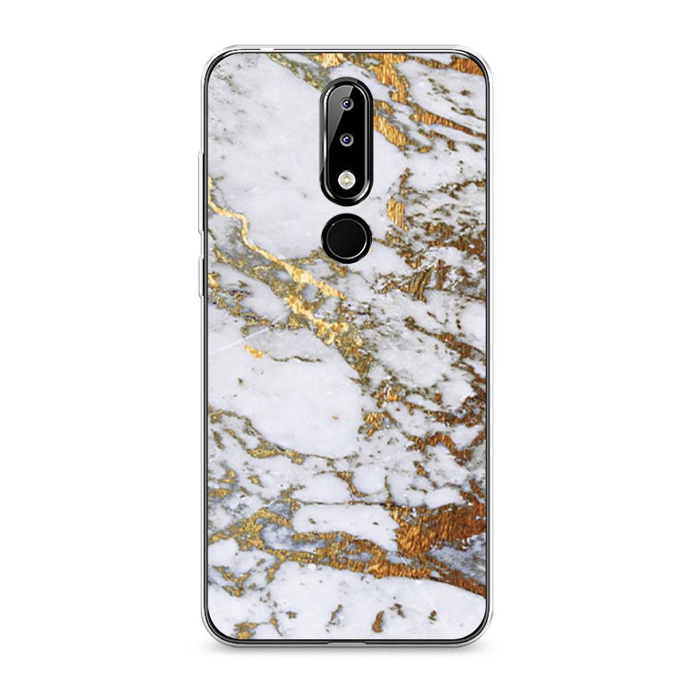 

Чехол Awog на Nokia 5.1 Plus (X5) / Нокиа 5.1 Plus (X5) "Белый мрамор", 121950-3