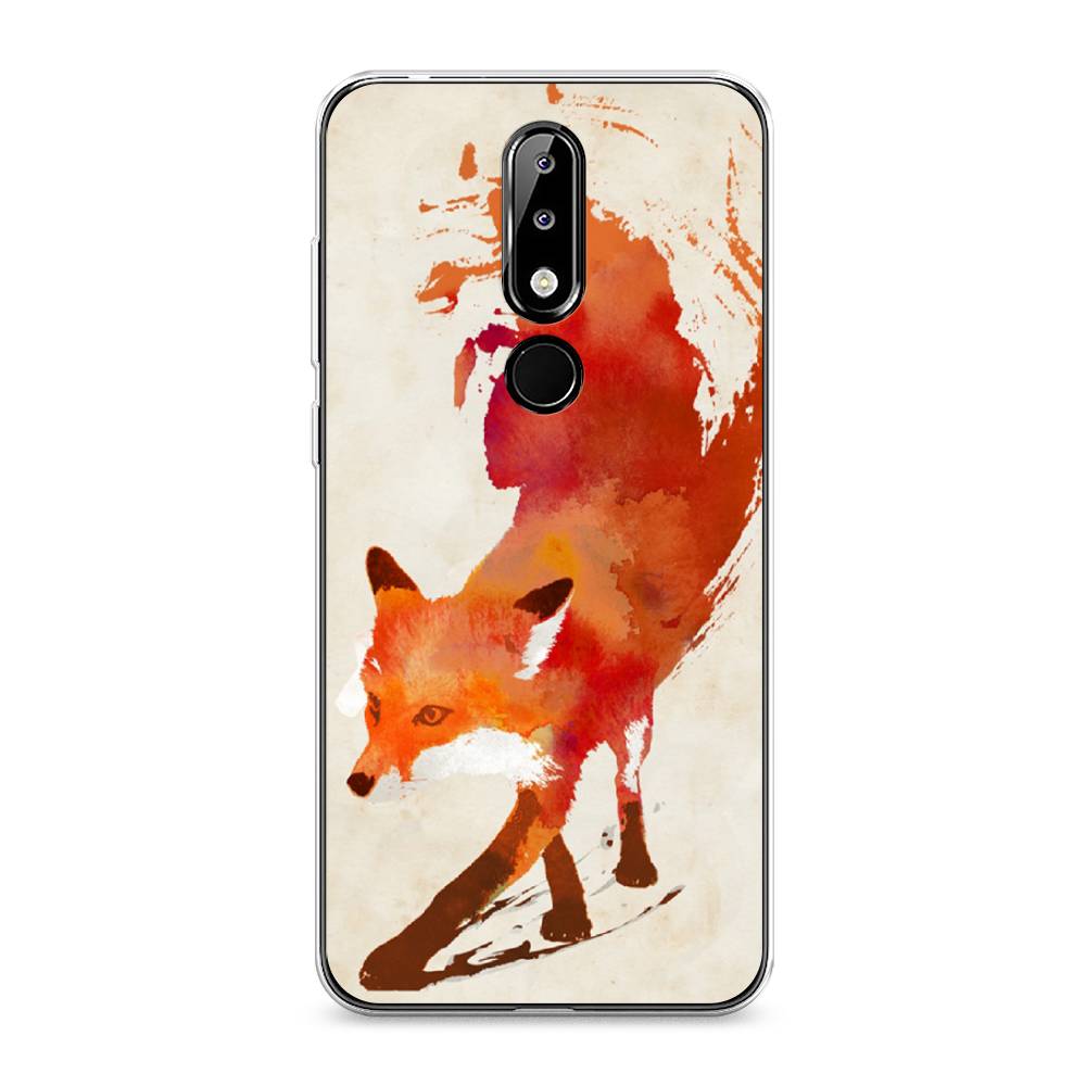 

Чехол Awog на Nokia 5.1 Plus (X5) / Нокиа 5.1 Plus (X5) "Лиса", Оранжевый, 121950-10