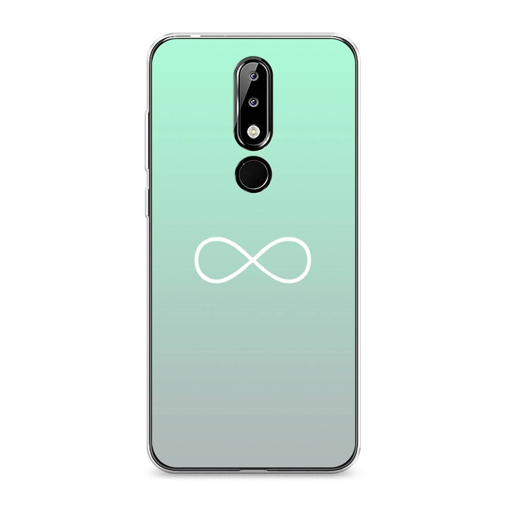 

Чехол Awog на Nokia 5.1 Plus (X5) / Нокиа 5.1 Plus (X5) "Бесконечность от Тиффани", Голубой, 121950-4