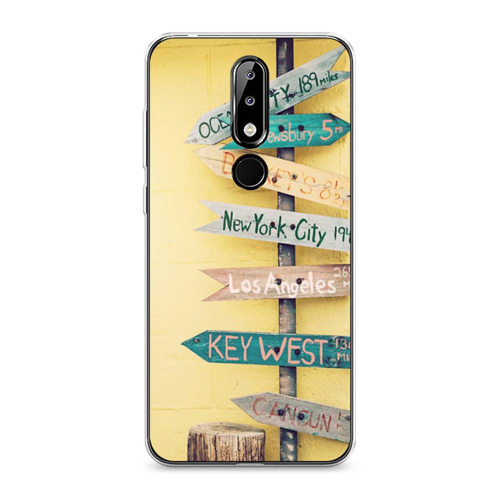 

Чехол Awog на Nokia 5.1 Plus (X5) / Нокиа 5.1 Plus (X5) "Нулевой километр", Желтый, 121950-4