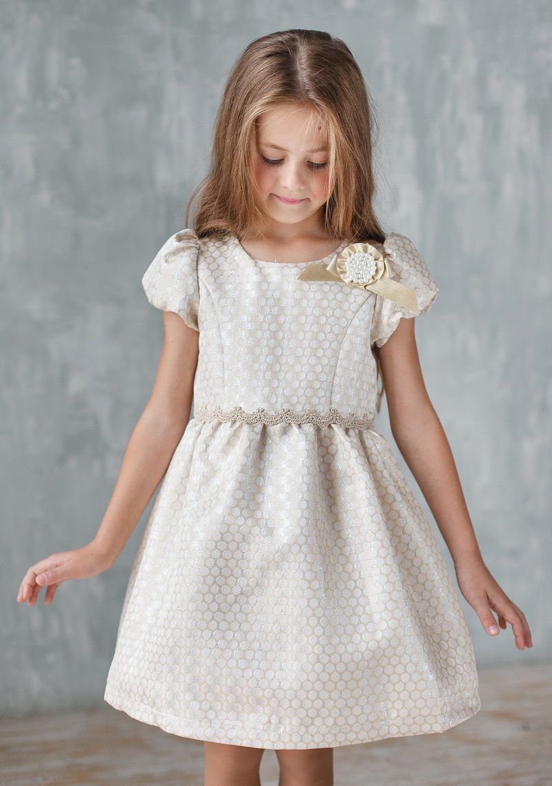 Платье Malinikids NJA21644, серый, 104