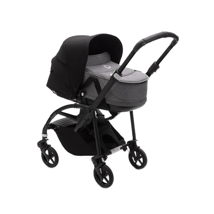 

Коляска 2 в 1 Bugaboo Bee6 Black black/Black/Grey melange 500304ZW01/500233GM01