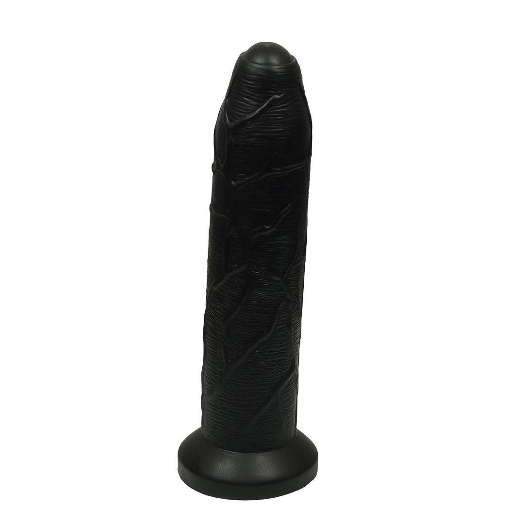 Фаллоимитатор Nlonely Geoffs Cock, черный, 25,4 см