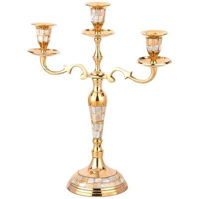 

Подсвечник на 3 свечи Lefard 10x26x33 см, 877-637