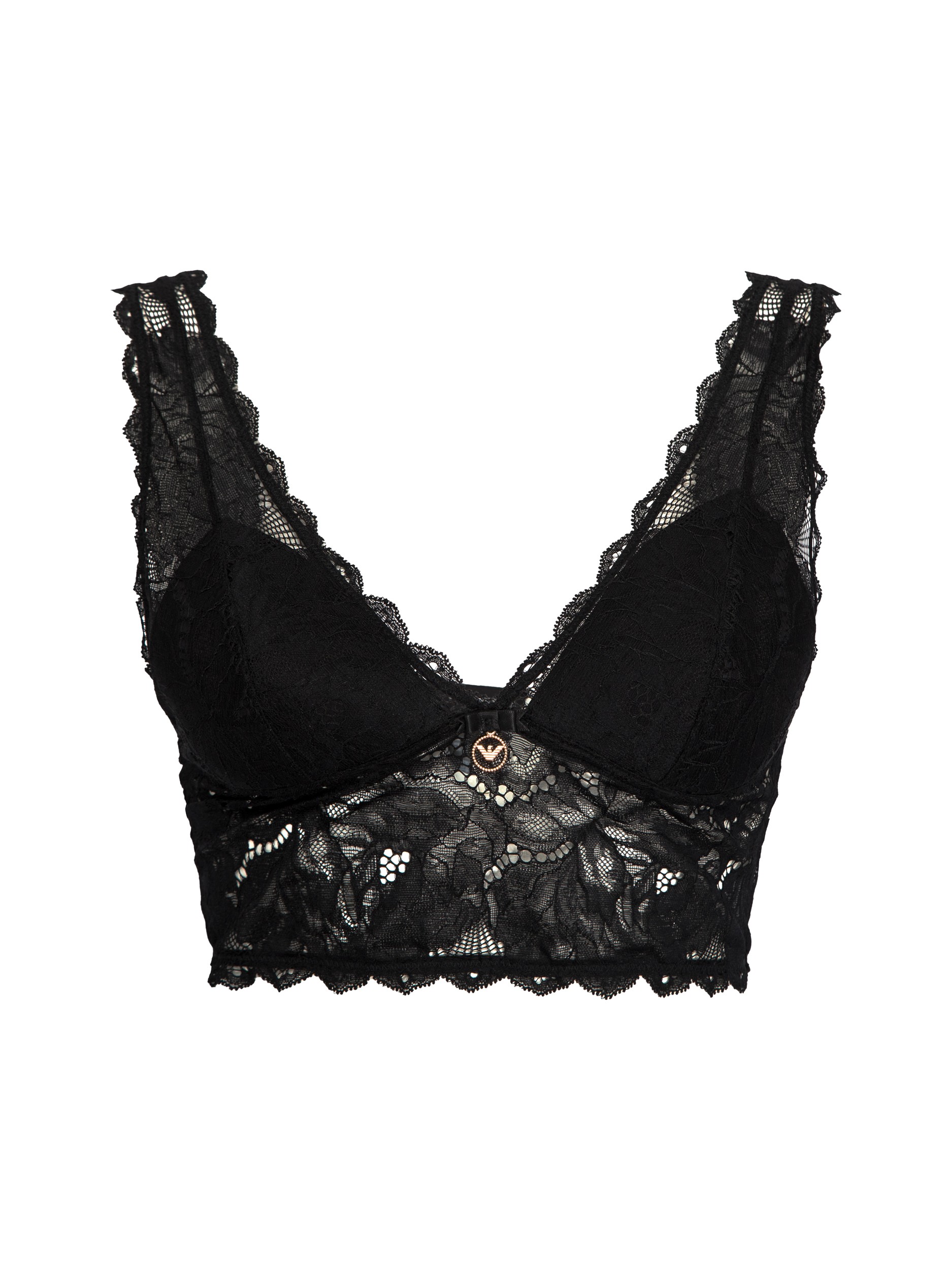 

Бюстгальтер женский EA Underwear 1643132R218 черный  RU, 1643132R218