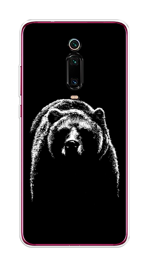 

Чехол на Xiaomi Redmi K20/K20 Pro/ Mi 9T/9T Pro "Медведь в ночи", Белый;черный, 35850-1